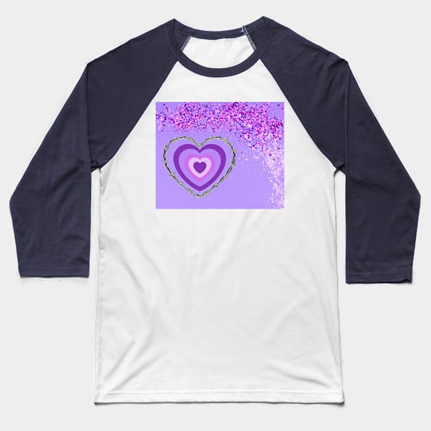 purple heart Baseball T-Shirt by ayoubShoop